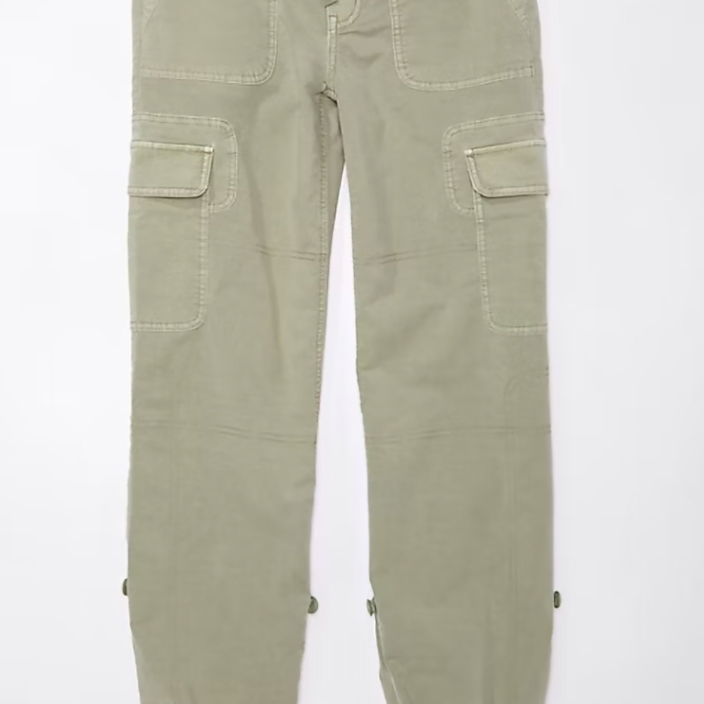 AE Olive Cargo Pants